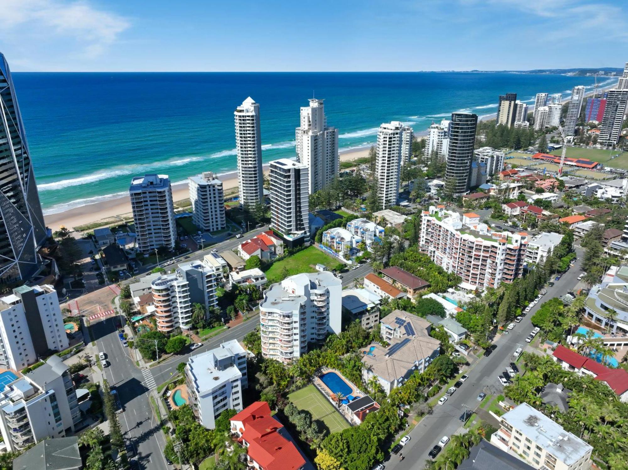 Surf Parade Resort Gold Coast Eksteriør billede