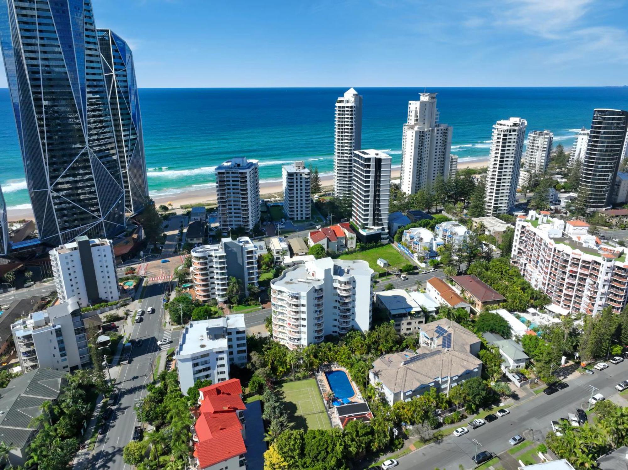 Surf Parade Resort Gold Coast Eksteriør billede